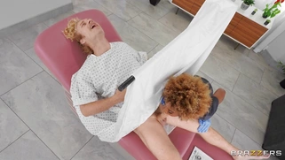 Nurse Demi Sutra is sucking Michael Vegas' cock