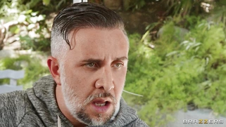 Blonde Kenna James is sucking cock and licking balls in POV