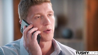 TUSHY Anal-obsessed Vanessa seduces her hot coworker Oliver