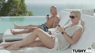 TUSHY Stunning Stefany has passionate anal with sister's bf