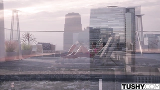 TUSHY Anal-curious Keira has special surprise for boyfriend