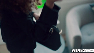 VIXEN Stunning petite Cecilia Lion seduces her playboy boss