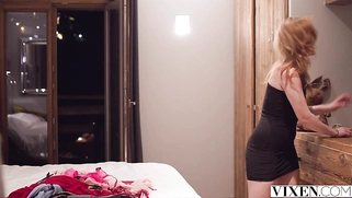 VIXEN Jia Lissa begins her erotic journey with Agatha Vega