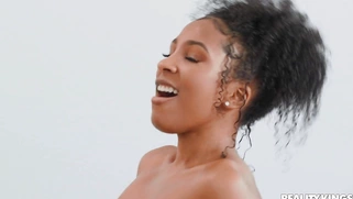 Lesbians Jenna J Foxx and Olivia Jayy have fun