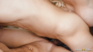 Mackenzie Mace, Casca Akashova and Johnny Love in threesome