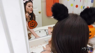 Maddy May gets her pussy fucked standing