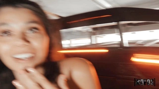 Harley Haze gets fucked and facialed outdoors