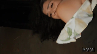 Harley Haze gets fucked and facialed outdoors