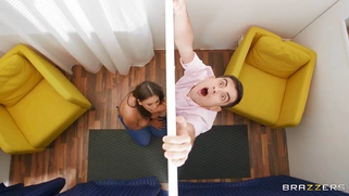 Czech Taylee Wood is sucking Jordi's cock