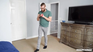 Ebony Lala Ivey on her knees is sucking the white cock