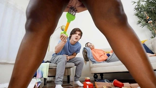 Osa Lovely gets fucked by Tyler Cruise standing