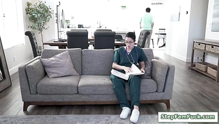 A teen fingered then fucked by stepuncle