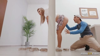 Jayla De Angelis gets her pussy fucked by Jordi from behind