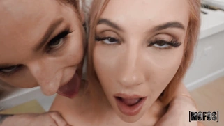 Jazmin Luv and Hyley Winters get fucked in POV