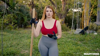 Abigaiil Morris and Bess Breast have fun outdoors