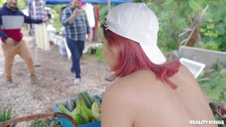 Teen Roxie Sinner gets fucked by Peter Fitzwell standing