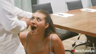 Bella Rolland gets her ass fucked after blowjob