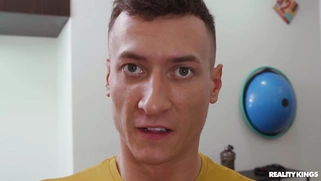 Stacy Cruz gives nice blowjob to Charlie Dean