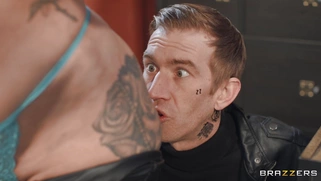 MILF Ava Austen is sucking Danny D's giant cock