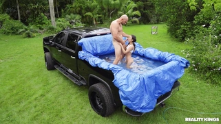 Lulu Chu is sucking Jmac's thick dick