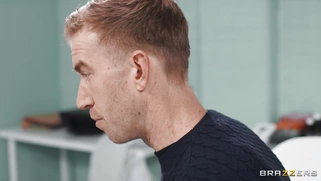 Dr. Marina Maya is sucking Danny D's huge cock