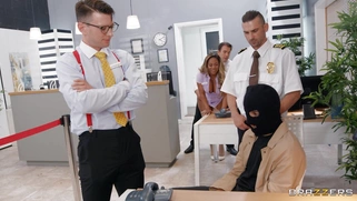 Breyana Moore is sucking Will Pounder's cock