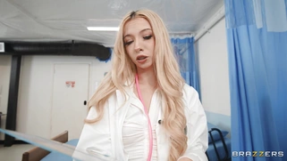 Kenzie Reeves and Bailey Base are sucking cock in the hospital