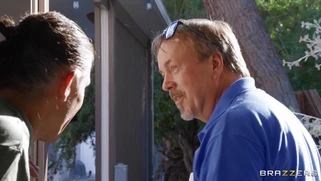 Tommy King gets her ass fucked by Mick Blue doggystyle