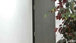 Uma Jolie gets fucked and facialed in the office