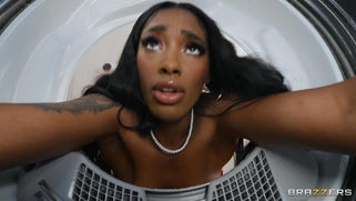 Jaymee Green gets fucked by Van Wylde standing