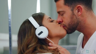 Ella Knox is sucking cock at the public laundromat