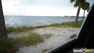 Gianna Ivy gets facialed after riding hard cock