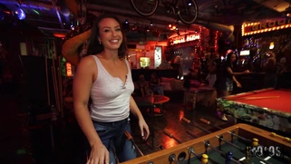 Slay Savage gets cumshots on her pussy and stomach in POV