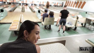 Gaby Ortega gets fucked by Victor Ray standing