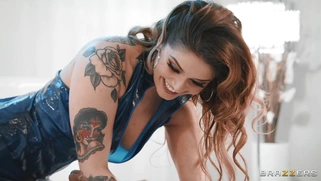 Vanessa Vega is sucking black monster cock