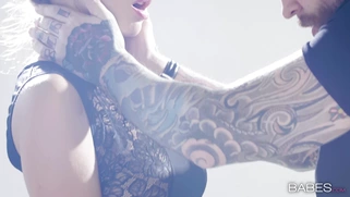 Alyssia Kent gets her pussy licked by Dean Van Damme