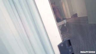 Harley Haze gets banged by Scott Nails on the pool table