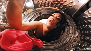 Megan Maiden on her fours gets pussy nailed by Xander Corvus