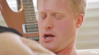 Adria Rae in high heels rides hard cock