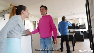 Valentina Lapiedra is sucking cock in POV