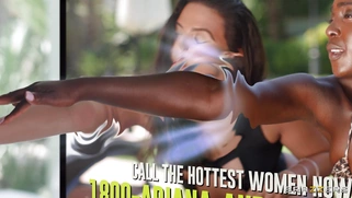 Zaawaadi and Ariana Van X are sucking Oliver Flynn's cock