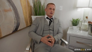 Antonella La Sirena gets her face fucked by Dorian Del Isla