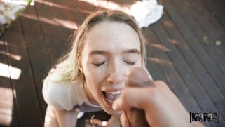 Juliette Mint gets fucked and facialed in POV