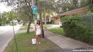 We flashed some dough and got Cristal Caraballo to hop on the bus