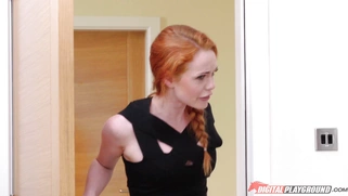 Ella Hughes and Eva Lovia sucking groom best friend's big dick