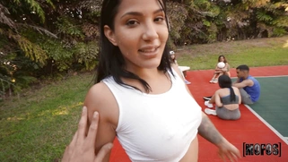 Anais Amore gets facialed after riding hard cock