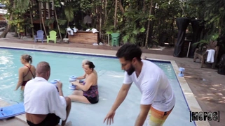 Molly Little got jizz on her ass after doggystyle fucking