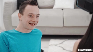 Emiri Momota gives blowjob to Nikki Nuttz