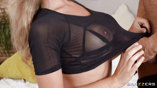 Briana Banderas deepthroats Marco Banderas' cock