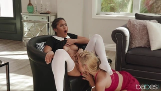 Kendra Spade gets her pussy licked by Sarah Vandella